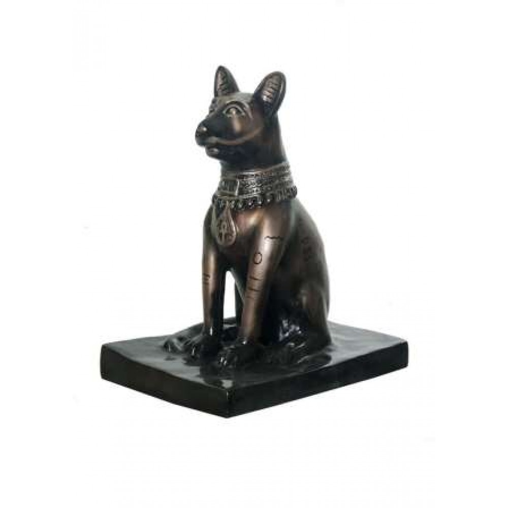 Buy Ancient Egyptian Cat Statue - Metallic l Online Products in India